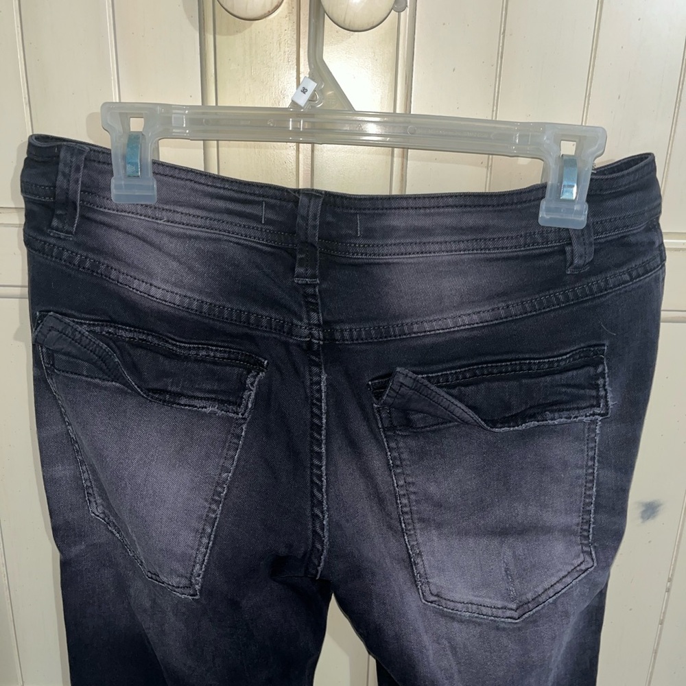 Free People Women's Mid-Rise Relaxed Mountaineer Jean Black - Picture 9 of 9
